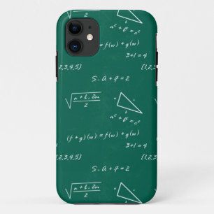 Coque iPhone 11 algèbre professeur de mathématiques