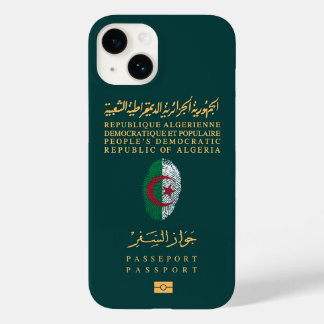 Coque Case-Mate iPhone Algérie Voyage Passeport Imprimer Souvenir