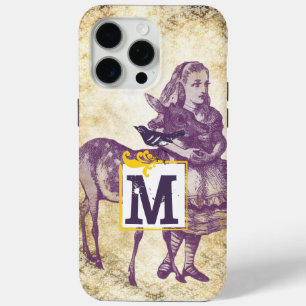 Coque iPhone 15 Pro Max Alice au pays des merveilles Entendre un cerf