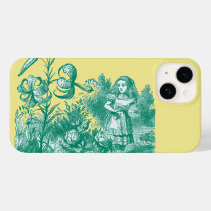 Coque Case-Mate iPhone Alice au pays des merveilles & Fleurs