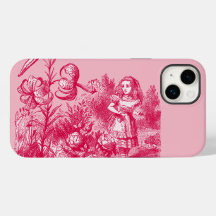Coque Case-Mate iPhone Alice au pays des merveilles & Fleurs