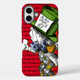 Coque Pour iPhone 16 Plus Alice au pays des merveilles Le Chapelier fou Ca