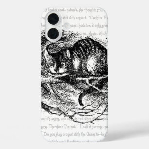 Coque Pour iPhone 16 Plus Alice au Pays des Merveilles   Le Cheshire Cat Cas
