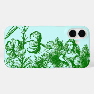 Coque Pour iPhone 16 Plus Alice au pays des merveilles vintage