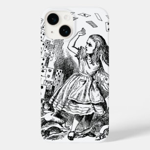 Coque Case-Mate iPhone Alice au pays des merveilles vintage, Cartes à jou
