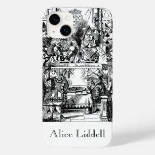 Coque Pour iPhone 14 Plus Alice au pays des merveilles vintage, Procès de la