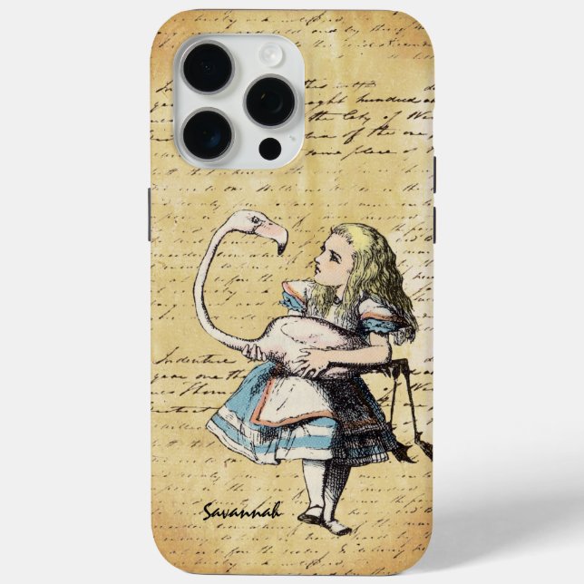 Coques Case-Mate iPhone Alice In Wonderland Swirl Casemate iPhone 4 (Verso)