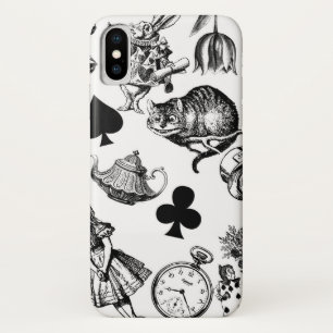 Case-Mate iPhone Case Alice Lapin Blanc Wonderland Classique