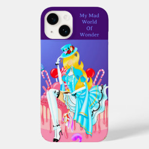Coque Case-Mate iPhone Alice sur gâteau d'anniversaire art de pays des me