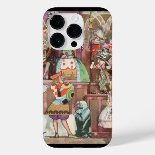 Coque Case-Mate iPhone Alice vintage au pays des merveilles, reine des co