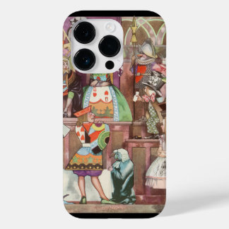 Coque Case-Mate iPhone Alice vintage au pays des merveilles, reine des co