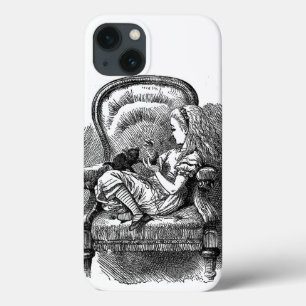 Etui iPhone 13 Alice vintage dans le goth d'emo de dessin de