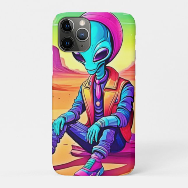 Coques Case-Mate iPhone Alien Cool Désert Détente (Dos)