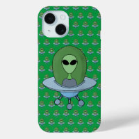 Alien dans son petit vaisseau spatial
