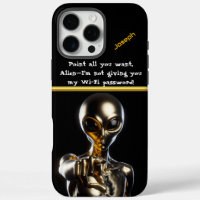 Alien d'or Atteindre dans un royaume surréaliste e