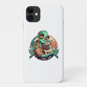 Case-Mate iPhone Case Alien et Pug