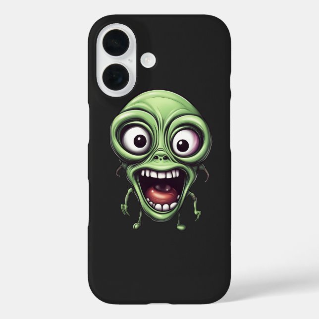 Coques Case-Mate iPhone Alien fou drôle (Verso)
