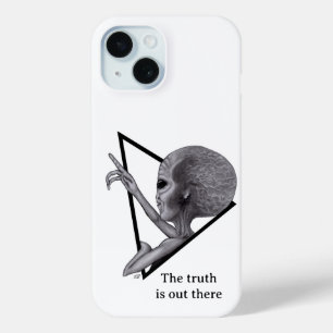Coque Case-Mate iPhone Alien gris, la vérité est là