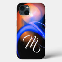 ALIEN PEARL MONOGRAM Rose Bleu Fractal Fils