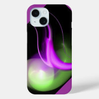 ALIEN PEARL MONOGRAM vert pourpre