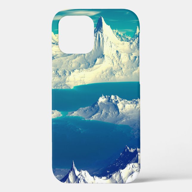Coques Case-Mate iPhone Alien Planet - 3D ed Computer Artwork. Rochers et  (Verso)