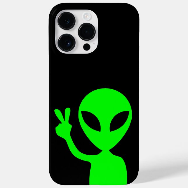 Coques Case-Mate iPhone Alien vert (Verso)