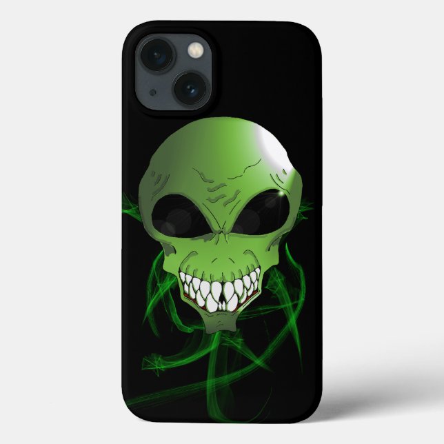 Coques Case-Mate iPhone Alien vert Apple iPhone 8/7, boîtier téléphonique  (Verso)