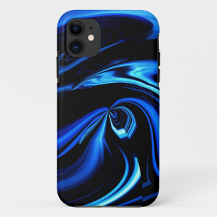 Coque Case-Mate Pour iPhone Alimentation Abstraite De La Baleine Bleue