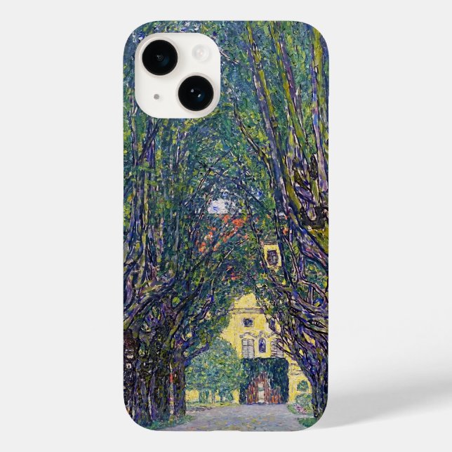 Coques Case-Mate iPhone Allee à Schloss Kammer, Gustav Klimt (Verso)