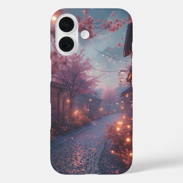 Coques Case-Mate iPhone Allée Sakura enchantée (Verso)