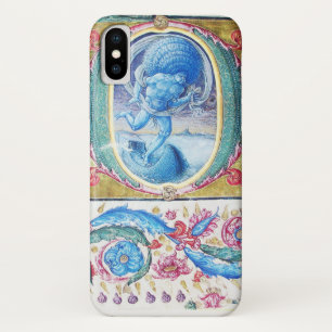 Case-Mate iPhone CASE ALLÉGATION DU MONOGRAMME FLORAL ANTIQUE VENT