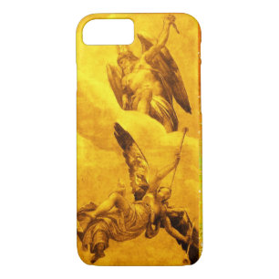Etui iPhone Case-Mate ALLÉGATION DU TEMPS ET DE LA FAME / Jaune d'or