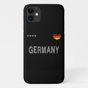 Case-Mate iPhone Case Allemagne Football Fan Chemise Coeur