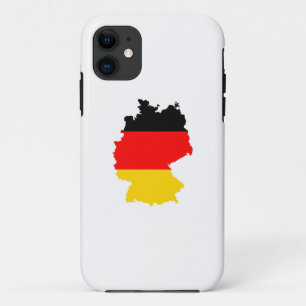 Etui iPhone Case-Mate Allemand de forme de carte de drapeau de pays de
