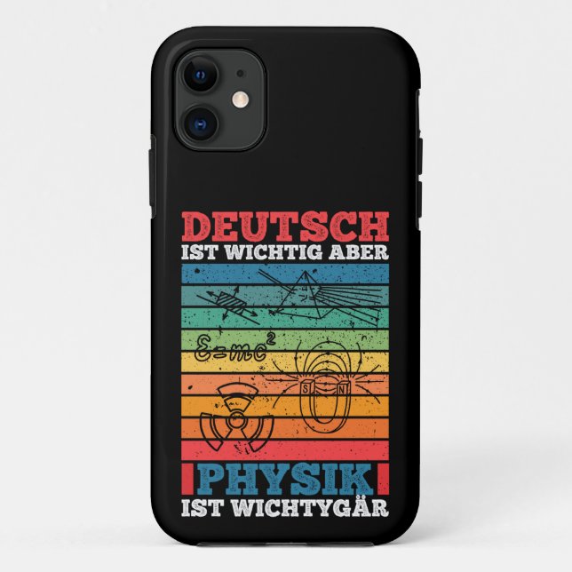 Coques Case-Mate iPhone Allemand Est important Mais physique Est important (Dos)