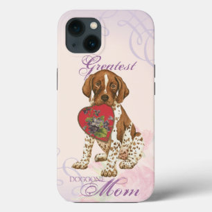 Case-Mate iPhone Case Allemand Pointeur court coeur maman