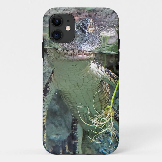 Coques Case-Mate iPhone alligator dans l'eau (Dos)