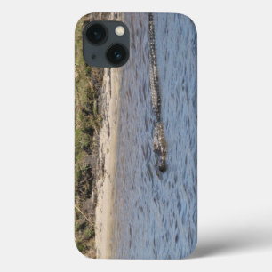 Coques Pour iPhone Alligator de Floride nageant dans la faune