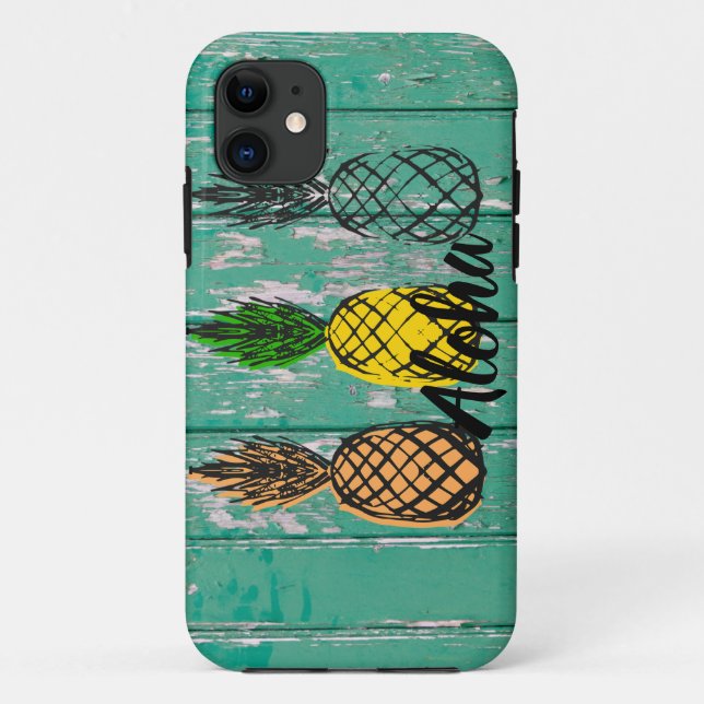 Coques Case-Mate iPhone Aloha ananas (Dos)