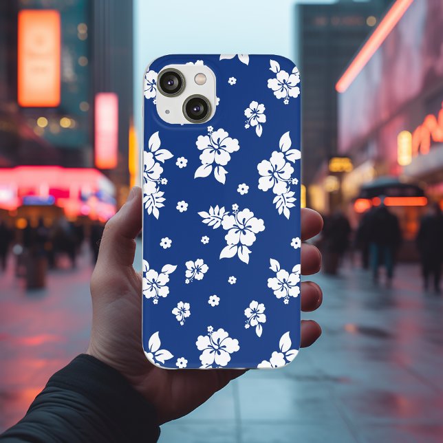 Coques Case-Mate iPhone Aloha Blue Classic Hawaiian Motif sans fil (Créateur téléchargé)