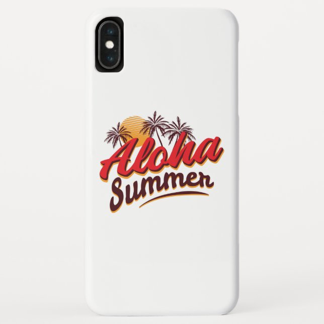 Coques Case-Mate iPhone Aloha Été (Dos)