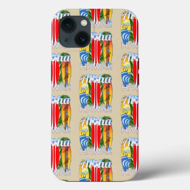 Coques Case-Mate iPhone Aloha Hawaii Island Surf (Verso)