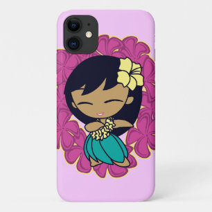 Coques Pour iPhone Aloha Honeys Fille Hawaïenne Hula Fleur de Frangip