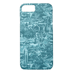 Coque Case-Mate iPhone Aloha pittoresque tropical d'Hawaï d'Oahu