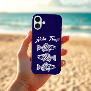 Coque Pour iPhone 16 Plus Aloha Trout-Blue Hawaiian