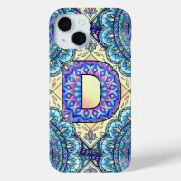 Alphabet D mandala