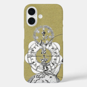 Coque Pour iPhone 16 Alphabet ésotérique de la théosophie