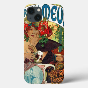Coque Case-Mate iPhone Alphonse Mucha Bieres De La Meuse