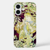 Alphonse Mucha Femme au marguerite Art nouveau Art