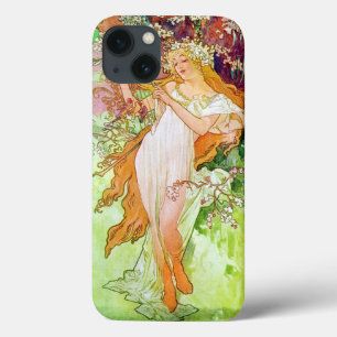 Case-Mate iPhone Case Alphonse Mucha Girl in Garden